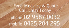 Free Measure & Quote - Call Latzi Today